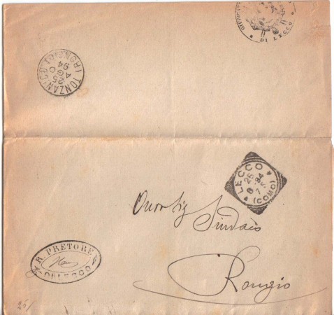 1884 -LOTTO/819 LECCO
