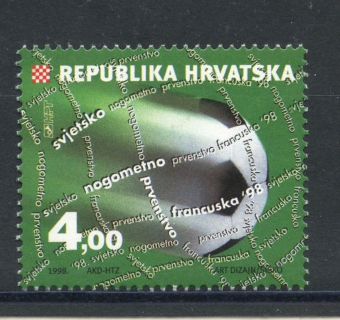 1998 - CROAZIA - MONDIALI DI CALCIO FRANCIA FRANCIA 98 - NUOVO - LOTTO/32842
