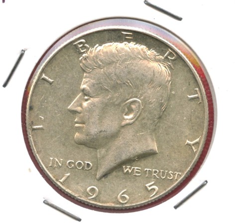 1965 - STATI UNITI - LOTTO/M48285 - 1/2 DOLLARO  ARGENTO KENNEDY