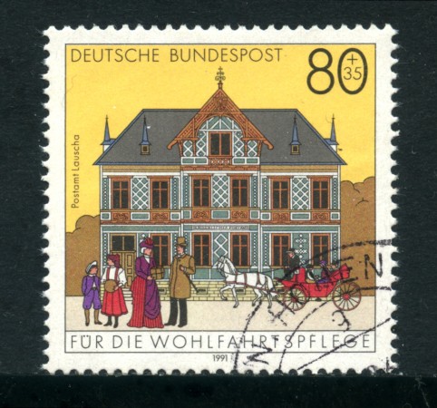 1991 - LOTTO/23697 - GERMANIA FEDERALE - 80+35 BENEFICENZA - USATO