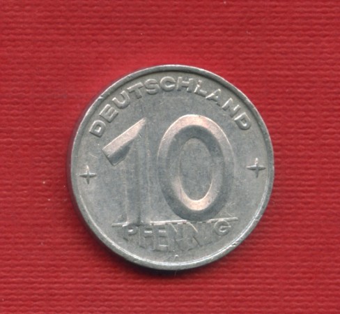 1952 - GERMANIA DDR - LOTTO/M21141 - 10 PFENNING