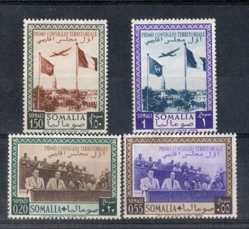 1951 - LOTTO/9875CPN - SOMALIA AFIS - PRIMO CONSIGLIO TERRITORIALE CPL.