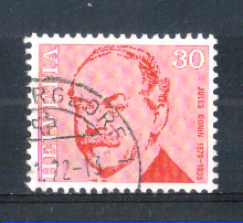 1971 - LOTTO/SVI888U - SVIZZERA - 30c. J.GONIN - USATO