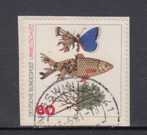 1981 - GERMANIA FEDERALE - PROTEZIONE AMBIENTE - USATO - LOTTO/31409U