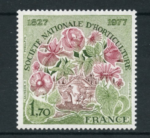 1977 - LOTTO/17473 - FRANCIA - SOCIETA' DI ORTICULTURA  -  NUOVO