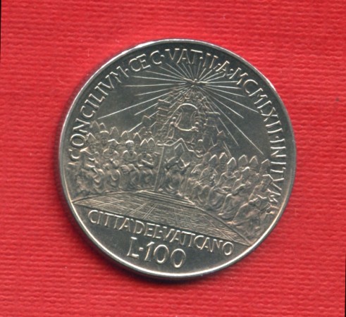1962 - LOTTO/M21149 - VATICANO - 100 LIRE CONCILIO ECUMENICO