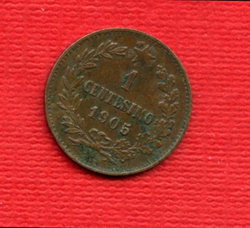 1905 - LOTTO/M22529 - REGNO - 1 CENTESIMO VALORE