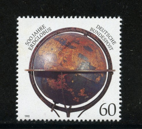 1992 - LOTTO/19029 - GERMANIA - MAPPAMONDO DI M. BEHAIM - NUOVO
