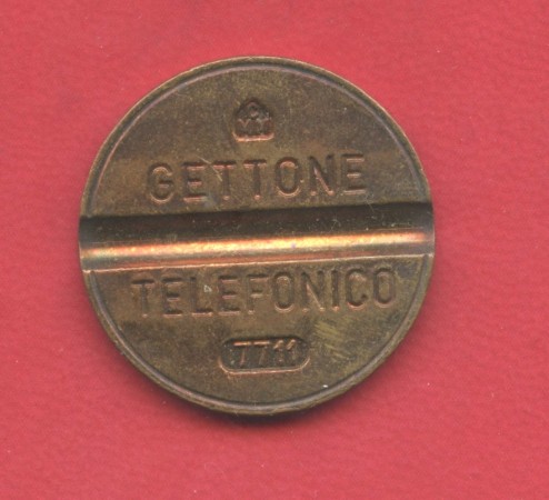 GETTONE TELEFONICO  7711 - LOTTO/M32418