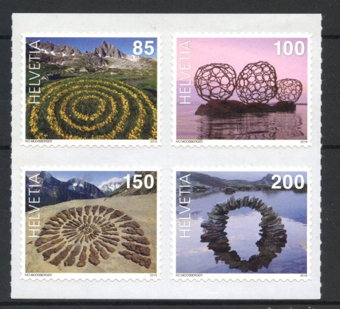 2019 - SVIZZERA - LOTTO/42150 - LAND ART 4v. - NUOVI
