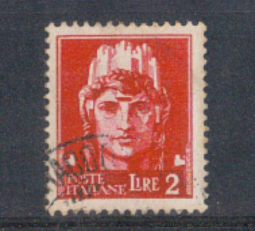 1929 - LOTTO/REG255U - REGNO - 2 LIRE IMPERIALE - USATO