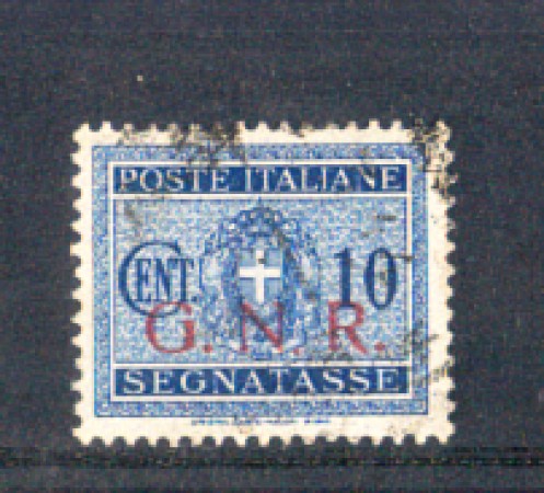 1944 - LOTTO/RSIT48U - RSI - 10c. SEGNATASSE - USATO