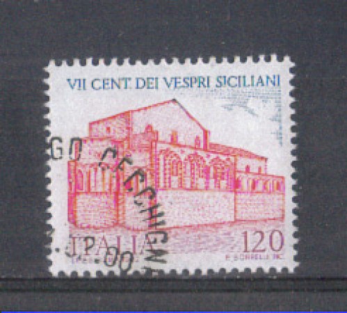 1982 - LOTTO/6762U - REPUBBLICA - VESPRI SICILIANI - USATI