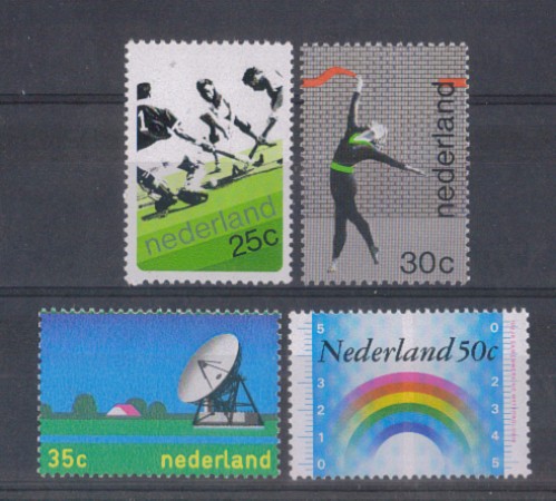 1973 - LOTTO/8867 - OLANDA - ANNIVERSARI VARI 4v.