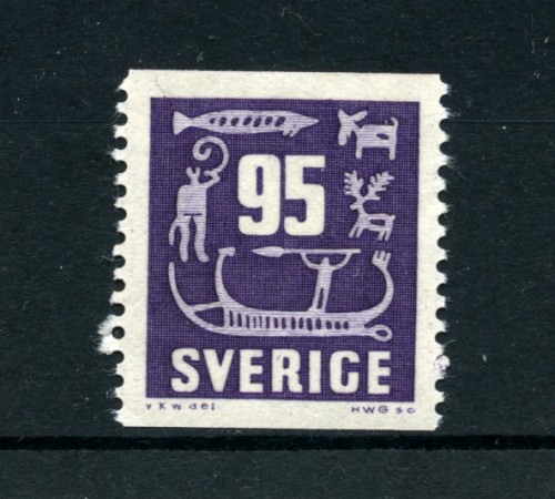 1957 - LOTTO/21919 - SVEZIA - 95 o. VIOLETTO - NUOVO