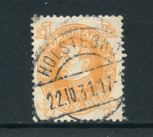 1930 - LOTTO/24089 - DANIMARCA - 30 o. COMPLEANNO RE CRISTIANO X - USATO