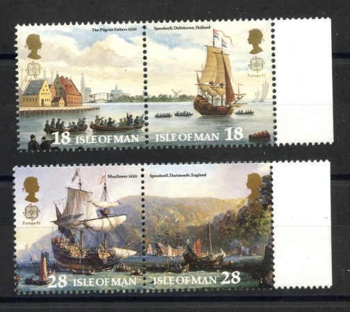 1992 - MAN - LOTTO/41103 - EUROPA 4v. - NUOVI