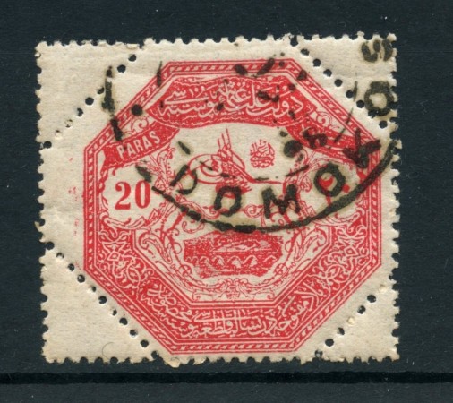 1898 - TESSALIA (GRECIA) - 20 PARAS - USATO - LOTTO/28415