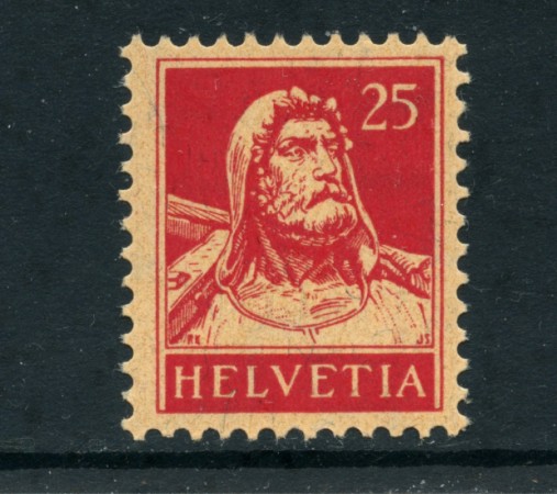1916 - LOTTO/23117 - SVIZZERA - 25 CENT. GUGLIELMO TELL - NUOVO
