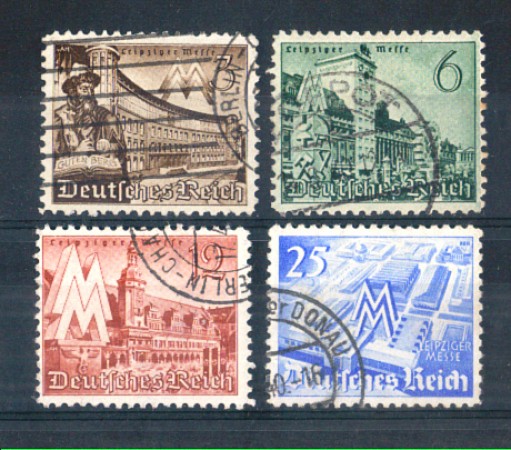 1940 - LOTTO/GER666CPU - GERMANIA REICH - FIERA DI LIPSIA - USATI