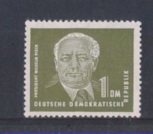 1952 - LOTTO/5148 - GERMANIA ORIENTALE - 1Dm. PRESIDENTE PIECK