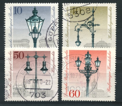 1979 - LOTTO/15635U - BERLINO - ANTICHI LAMPIONI 4v. - USATI