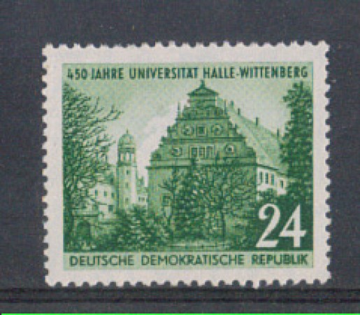 1952 - LOTTO/5159 - GERMANIA ORIENTALE - 24p. UNIVERSITA' DI HAL