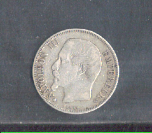 1859 - LOTTO/MFRA1859B - FRANCIA - 1 Fr. ARGENTO NAPOLEONE