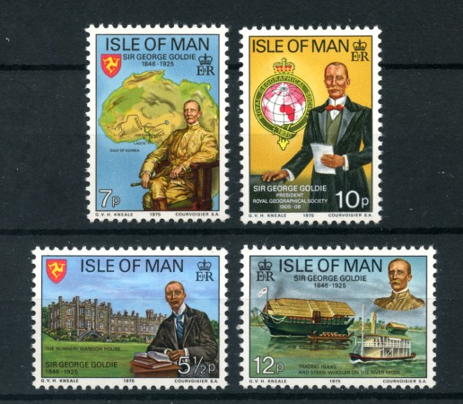 1975 -LOTTO/22902 - ISOLA DI MAN - GEORGE GOLDIE 4v. - NUOVI