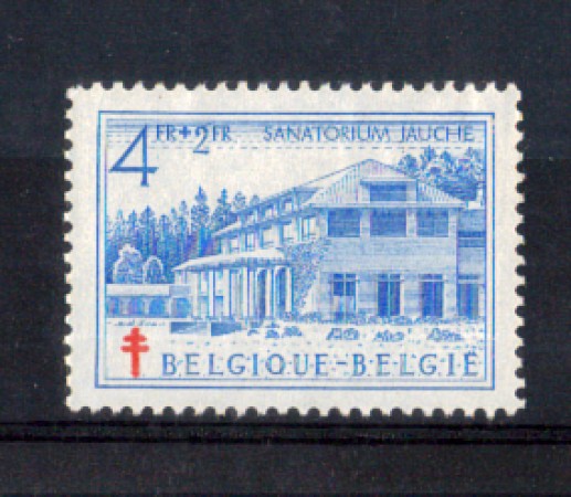 1950 - LOTTO/10846 - BELGIO - 4+2 Fr. SANATORIO DI JANCHE - NUOVO