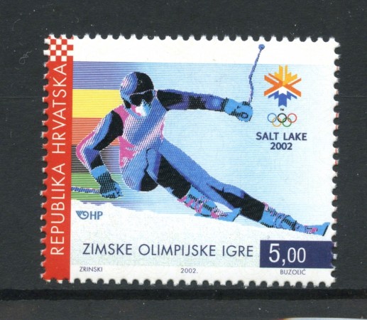 2002 - CROAZIA - OLIMPIADI INVERNALI - NUOVO - LOTTO/32921