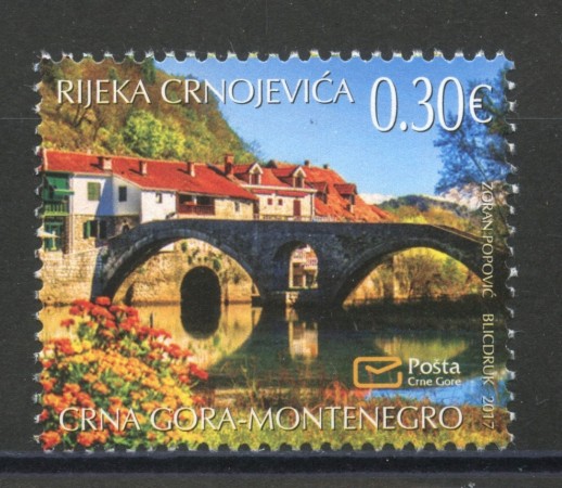 2017 - MONTENEGRO REPUBBLICA - TURISMO FIUME CRNOJEVIC - NUOVO - LOTTO/35006