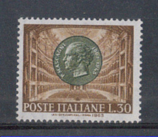 1963 - LOTTO/6423 - REPUBBLICA - PIETRO MASCAGNI