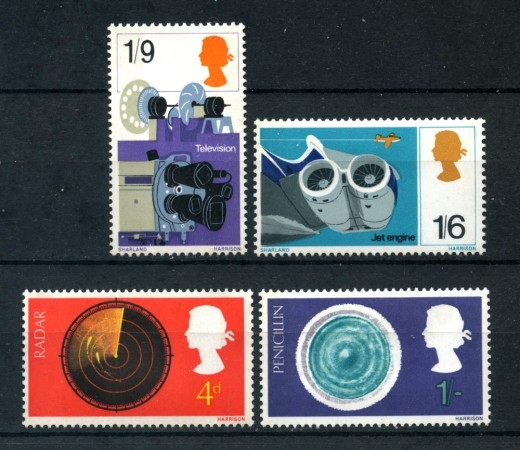 1967 - GRAN BRETAGNA - INVENZIONI E SCOPERTE 4v. - NUOVI - LOTTO/26318