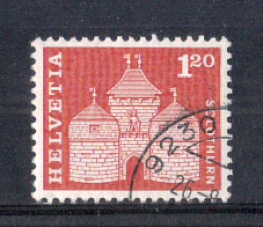 1960 - LOTTO/SVI658U - SVIZZERA - 1.20 Fr. PORTA A SOLETTA - USATO