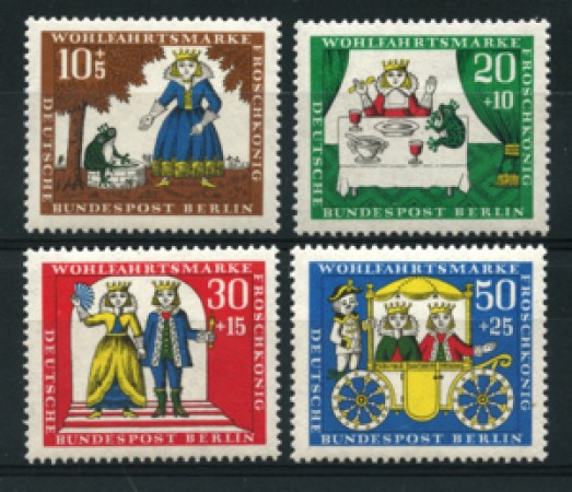 1966 - LOTTO/1694 - BERLINO - BENEFICENZA FAVOLE 4v. - NUOVI