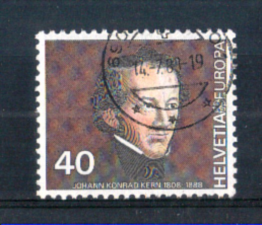1980 - LOTTO/SVI1104U - SVIZZERA - 40c. EUROPA - USATO
