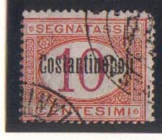 COSTANTINOPOLI - 1922 - LOTTO/302 - SEGNATASSE 10c.  USATO