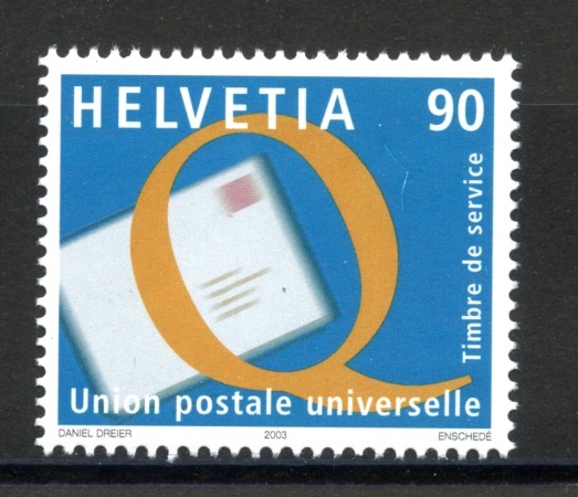 2003 - SVIZZERA - UNIONE POSTALE - SERVIZIO - NUOVO - LOTTO/37414