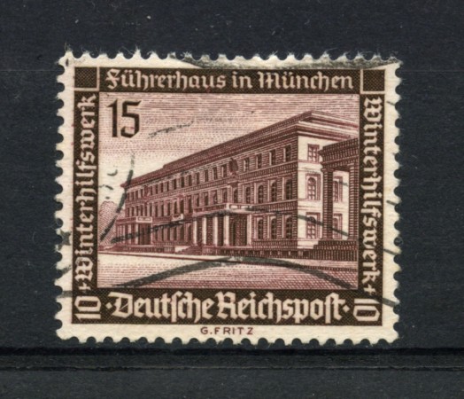 1936 - LOTTO/16215 - GERMANIA - 15+10p. SOCCORSO INVERNALE - USATO