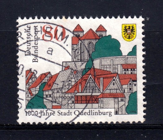 1994 - LOTTO/19104U - GERMANIA - CITTA' DI QUEDLINBURG - USATO