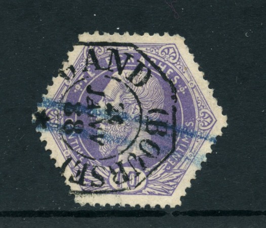 1871/78 - LOTTO/24293 - BELGIO - TELEGRAFO - 10c. MALVA - USATO