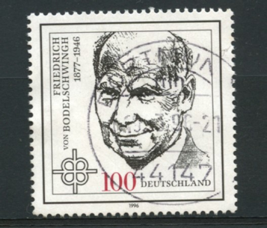 1996 - LOTTO/12495 - GERMANIA - 100p. VON BODELSCHWINGH - USATO