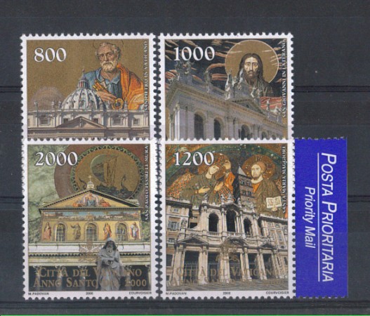 2000 - LOTTO/5723 - VATICANO - ANNO SANTO 4v. - NUOVI