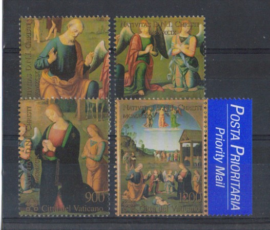 1999 - LOTTO/5725 - VATICANO - NATALE 4v.