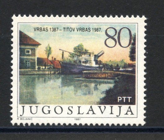 1987 - JUGOSLAVIA - LOTTO/38426 - CITTA' DI TITOV VRBAS - NUOVO