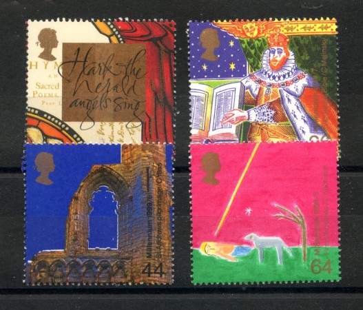 1999 - GRAN BRETAGNA - LOTTO/42270 - CELEBRAZIONI DEL MILLENIO 4v. NUOVI