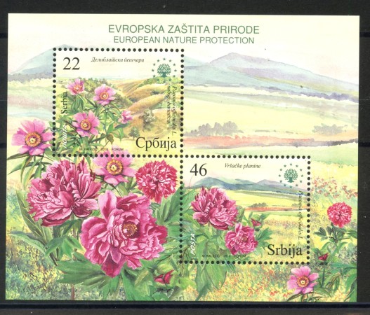 2010 - SERBIA REPUBBLICA - PROTEZIONE EUROPEA DELLA NATURA  FOGLIETTO - NUOVO - LOTTO/35138