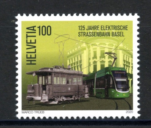 2020 - SVIZZERA - TRAM ELETTRICI - NUOVI - LOTTO/36011