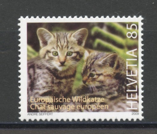 2009 - SVIZZERA - LOTTO/37710 - FAUNA SELVATICA - NUOVO